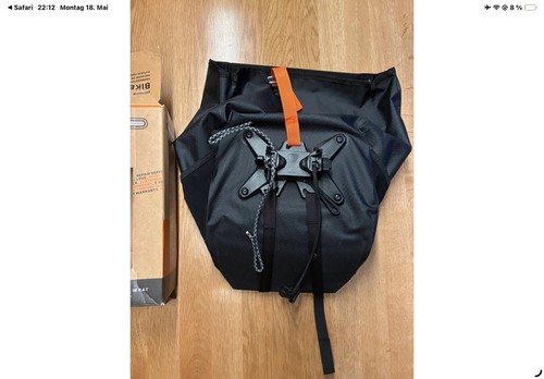 Ortlieb handlebar pack - ortlieb, qr